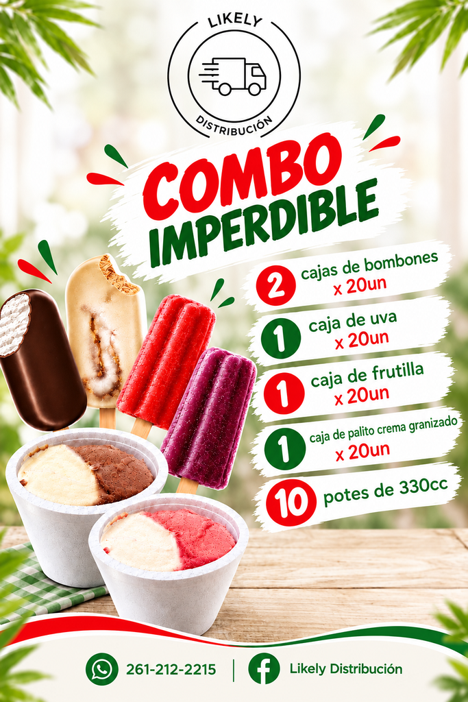 combo de helados irresistible 2